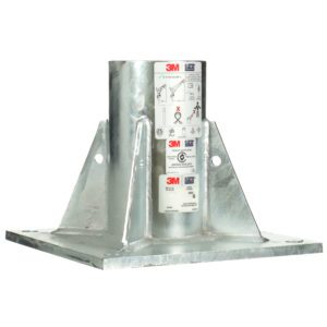 3M™ DBI-SALA® Confined Space, Floor Mount Base HC Galvanized 8000095, 1 EA/Case