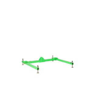3M™ DBI-SALA® Confined Space, 3-Piece Long Reach Base HC 8000105, Green, 1 EA/Case