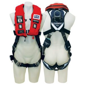 3M™ DBI-SALA® ExoFit NEX™ Flotation Harness (300 MED/SOLAS) 603S1036, Grey, Blue, Red, Medium, 1 EA/ Case