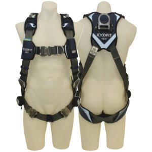 3M™ DBI-SALA® ExoFit NEX™ Riggers Mining Harness with Stainless Steel Hardware 603L1020, Gray, Large