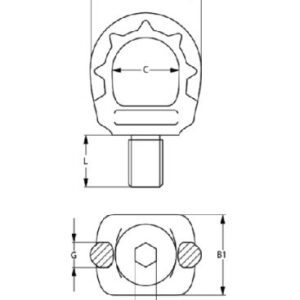 GRADE-10 SWIVEL EYE BOLTS - Image 3