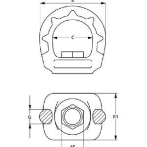 GRADE-10 SWIVEL EYE NUTS - Image 3