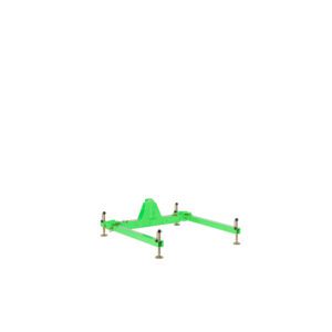 3M™ DBI-SALA® Confined Space, 3-Piece Short Reach Base HC 8000104, Green, 1 EA/Case
