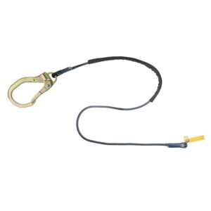 3M™ DBI-SALA® Trigger X Replacement Tie-Back Rope Lanyard - Single Mode 1234093, Blue, 6 ft, 1 ea/Case