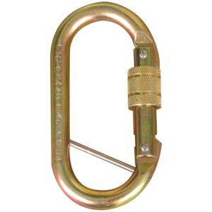 3M™ DBI-SALA® Safety Harnesses Double Action Screw Gate R-105-S-CE, Steel, 1 EA/Case