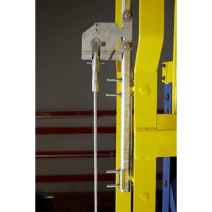 3M™ DBI-SALA® Lad-Saf™ Cable Vertical Safety System Bracketry 6116632, 2 User, Stainless Steel, 1 EA