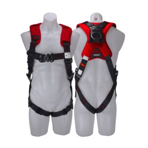 3M™ PROTECTA® X Riggers Harness with Padding 1161678, Red and Black, Large