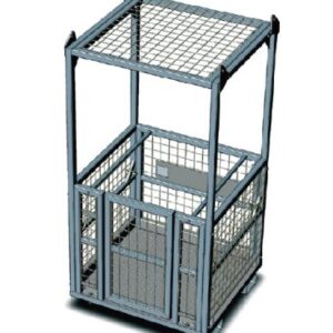 4 PERSON CRANE CAGE WITH ROOF