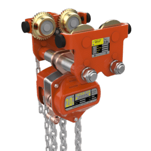 WH ATEX SS C4 QP Combined Chain Hoist and Push/Geared Trolley