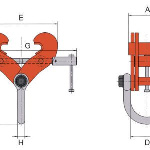 WH BC Fixed Jaw Super Clamp - Image 3