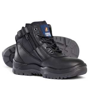 Black Zipsider Boot