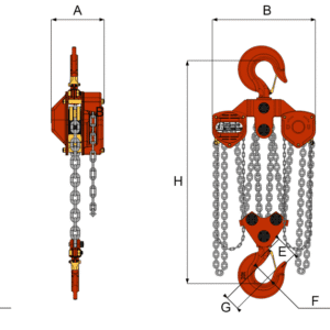WH C4 Chain Hoist - Image 3