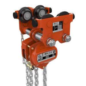 WH C4 Combined Chain Hoist and Push/Geared Trolley