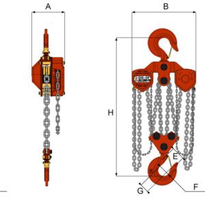 WH C4 QP Chain Hoist - Image 3
