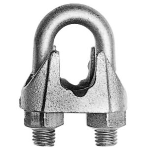 COMMERCIAL WIRE ROPE GRIPS ELECTRO GALVANISED