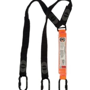 DOUBLE ELASTICATED LANYARD