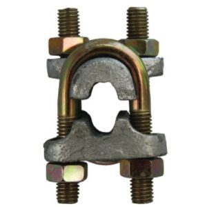 DOUBLE THROAT WIRE ROPE GRIP HOT DIPPED GALVANISED