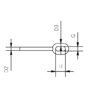 EYE AND EYE RIGGING SCREWS BS4429 - Image 3