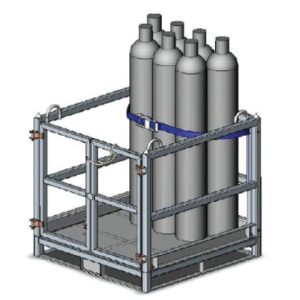 GAS CYLINDER CAGE