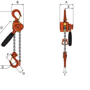 WH L4 Compact Lever Hoist - Image 3