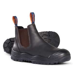Oil Kip Elastic Sided Boot w/ Scuff Cap
