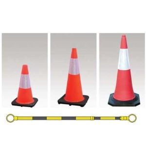 Reflective Orange Cones