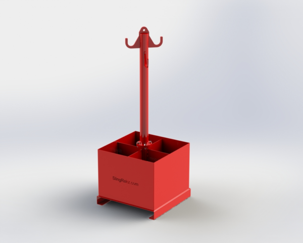 Pedestal Rak Bin