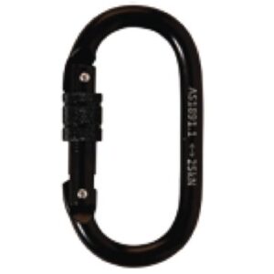 SCREW GATE STEEL ALLOY KARABINER