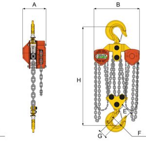 WH SS C4 QP Chain Hoist - Image 3