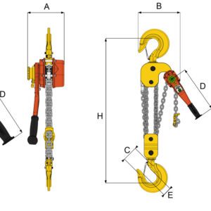WH SS L5 QP Lever Hoist - Image 3