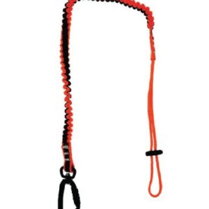 TOOL LANYARD WITH DOUBLE ACTION KARABINERS TO LOOP TAIL