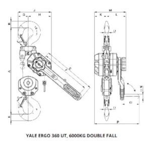 YALE 360 UTILITY LEVER BLOCK - Image 3