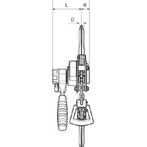 YALE HANDY LEVER HOIST - Image 3