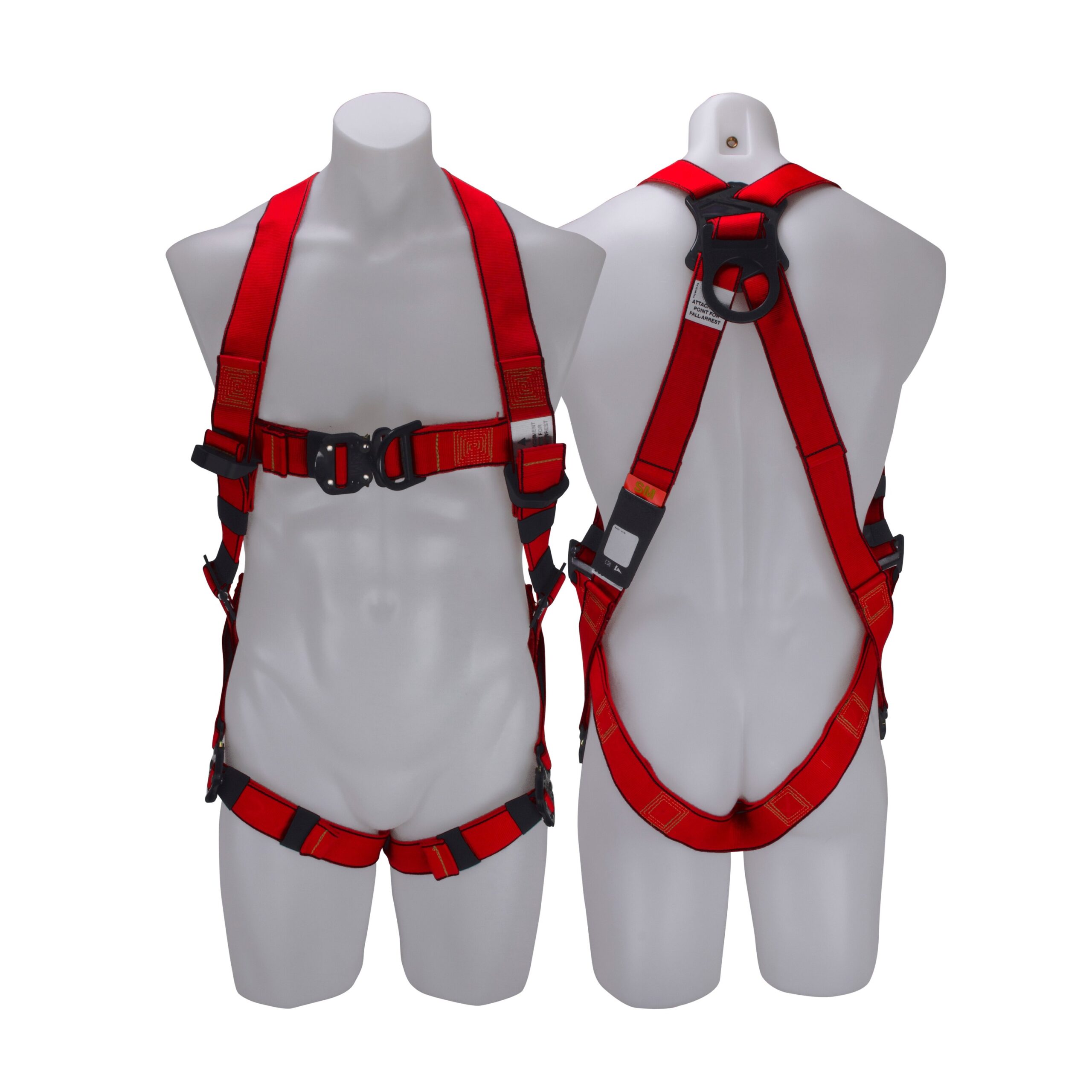 P200 Riggers Harness 3M Protecta P200 Welders Harness - 1161690, L, Red/Black